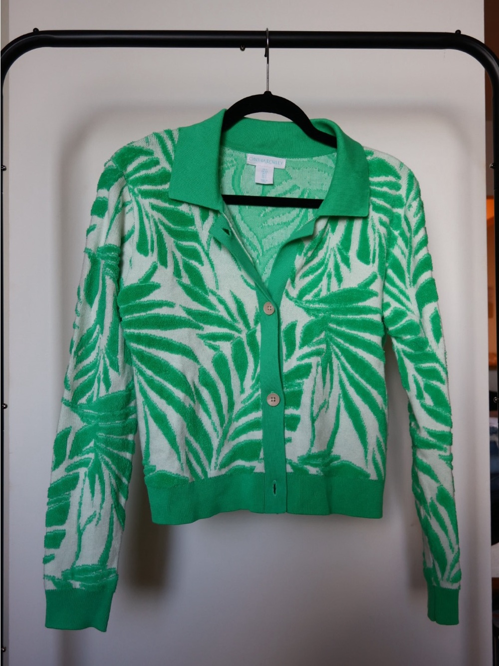 Cynthia Rowley Polo Cardigan Sweater